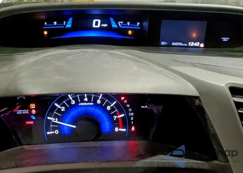 2012 Honda Civic Ex из США, поврежденный, VIN 2HGFG3B85CH522716